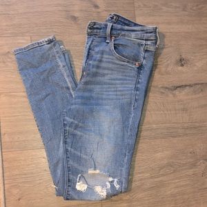 ABERCROMBIE & FITCH Simone high rise ankle jean